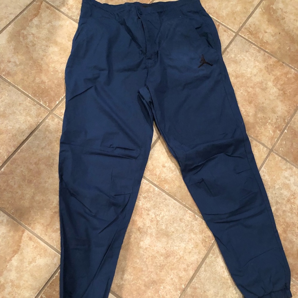 34 Length Jordan Navy Blue Joggers
